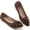 9506-Coffee, variant on Ecetana Womens Flats Pointed Toe Ballet Flats for Women Comfort Soft Slip On Flat Shoes