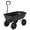 Black 600LBS, variant on Home Garden Dump Cart, 600/1200 Lbs Heavy Duty Outdoor Garden Wagon with Quick Release and 10-Inch Flat-Free All-Terrain Wheels, Utility Wagon for Soil, Plants, Tools