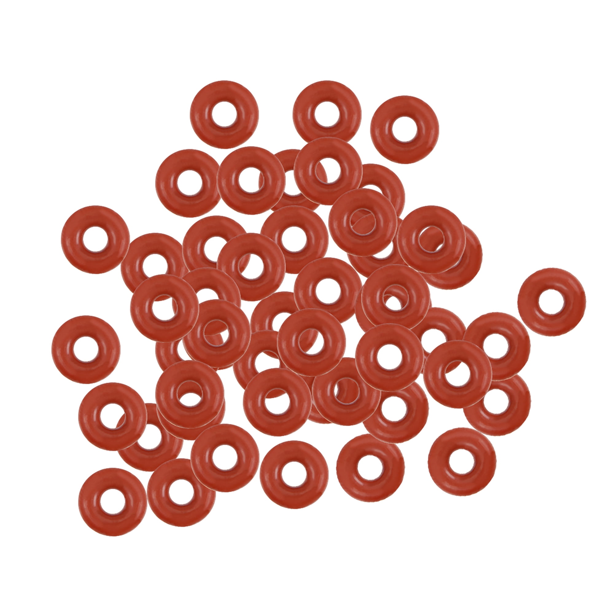 Silicone ORings 4.5mm OD, 1.5mm Inner Diameter, 1.5mm Width, Seal