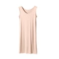 thumbnail image 3 of Ihhxva Women's Plus Cotton Pajama Set for Women Loose Fit Sleeveless Sleep Dress Breathable Moisture-Wicking Lightweight Soft Nightgown XL-5XL, 3 of 7