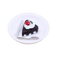 thumbnail image 1 of Plato para pastel con cubiertos para casa de muñecas, juguetes de comida para casa de muñecas, accesorio para casa de muñecas Pastel de chocolate, 1 of 9