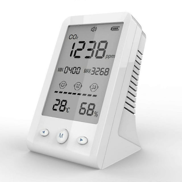 CO2 Infrared NDIR Temperature Humidity Sensor Tester Air Quality Monitor Carbon Dioxide Detector Meter Digital Gas Analyze