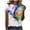 Purple, variant on LUOGENLI Female T-shirts for Womens Women's F Print Round Neck Short Sleeve Top Short Sleeve T Shirt Tee T-shirts Womens White Summer Clothes Womens T-shirts Graphic Tees xxl Tall Summer Clothes XL
