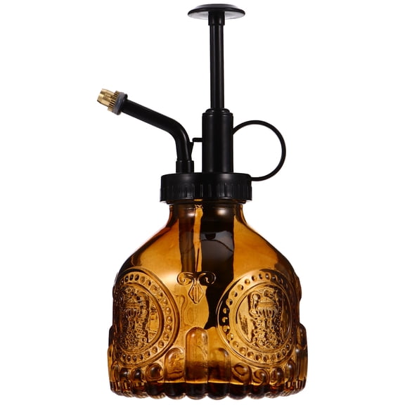 COSMOBETTY 1pc Vintage Glass Spray Bottle For Gardening Decorative Water Sprinkling Pot Plant Mister Refillable Top