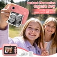 thumbnail image 4 of Instant Print Camera for Kids Adult, HD 2.4in Digital Camera Pinter with Print Papers, Photo Video, Selfie Dual Camera Portable Travel Camera, with TF Card, 4 of 6