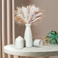 thumbnail image 2 of LASIEYO Ceramic Vases for Home Decor, Set of 3 Boho Vases Modern Decorative Vase Farmhouse Bud Flower Vase for Table Living Room Decor, 2 of 9
