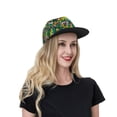 thumbnail image 4 of Goofa Cute Tribal Leopards Printed Men's Baseball Cap,Straight Brim Hat,Golf Dad Hat,Versatile Style,Sun Protection Cap,Travel Hat, 4 of 9