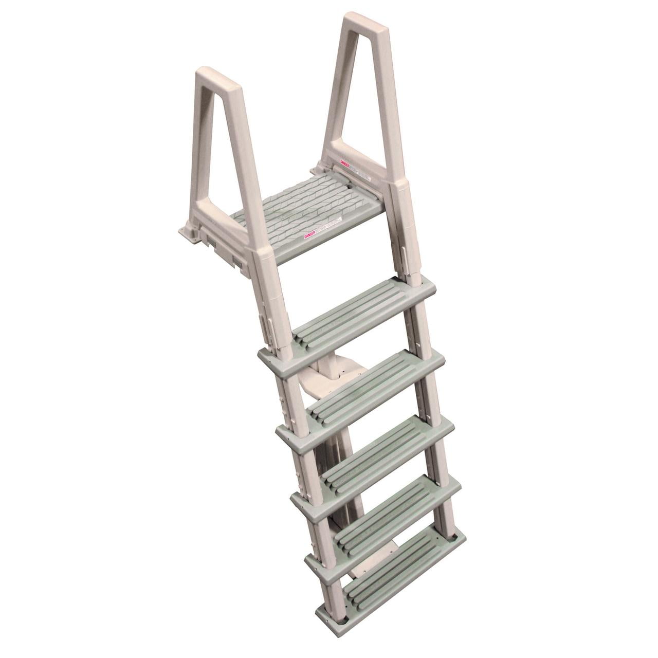 Confer Heavy Duty Above Ground Swimming, Pool Ladder For Above Ground Deck