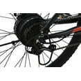 thumbnail image 3 of Ltmate Volcano Electric Bike for Adults 27.5”, 500W Powerful Motor, Ebike 48V 11.6Ah Removable Integrated Lithium Battery, 21-Speed, Mechanical Locking Suspension Fork, Black and Orange, 3 of 13