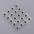 thumbnail image 3 of 20pcs Ojos De Pesca 3D Señuelos De Pesca Ojo Piezas Cabeza De Accesorio Para Cebos De Pesca, Atado De Moscas, Señuelos De Pesca, tal se describe Soledad  Pesca Señuelos Ojos, 3 of 10