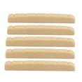 thumbnail image 3 of fastboy 5 Pieces Acoustic Guitar Bridge Minimal Porosity Good Intonation Instrument Replacement Parts Upper Saddle Nut, 3 of 6