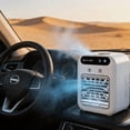 thumbnail image 5 of Portable Air Conditioner For Camping/Car/Outdoor, 2600mAh 4.5H Cooling Fans For Car, 16.91oz Tank Evaporative Air Cooler, Personal Air Conditioner For Room, Office, Bedroom, Desk, House, Tents, 5 of 8