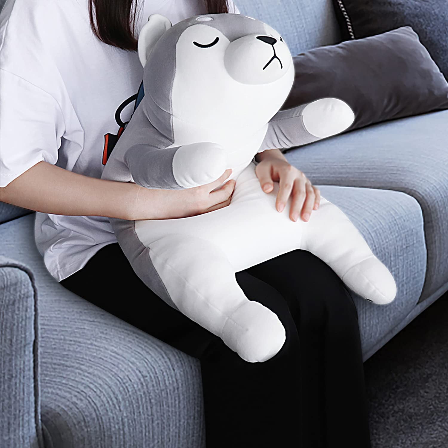 Husky body pillow sales