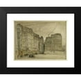 thumbnail image 2 of Ferdinand Boberg 24x19 Black Modern Framed Museum Art Print Titled - Rue Miron After the Demolition of the Houses of the Old Paris (1914), 2 of 5