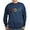 Navy, variant on CafePress - Earth Pride Sweatshirt (Dark) - Classic Crew Neck Sweatshirt