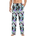 thumbnail image 5 of Top-kevin Mens Pajama Pants Ghosts Halloween Boo Lounge Pajama Bottoms with Pockets, 5 of 13