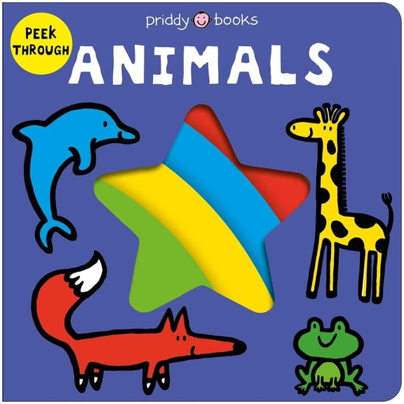 Roger Priddy,Priddy Books Peek Through Animals (Board Book)