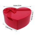 thumbnail image 4 of SHISUYAN Heart Shaped Box Heart Shaped Floral Box Heart Box Packaging Box Gift Packing Box Of Chocolate Valentines Floral Box Packing Box Flower Box, 4 of 8