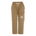 thumbnail image 5 of Breezora Zip Off Cargo Hiking Pants for Women Loose Fit Convertible Outdoor Trousers Lightweight Travel Fishing Casual Pull On Bottoms, 5 of 9