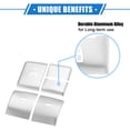 thumbnail image 3 of Unique Bargains 10 Pcs Car Driver and Passenger Window Switch Button Cover Trim Compatible for Toyota Highlander 2020-2022, Durable Aluminum Alloy Silver Tone, 3 of 7