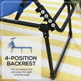 thumbnail image 4 of Outsunny Chaises Longues Pliantes (Lot de 2), Bleues, 4 of 10