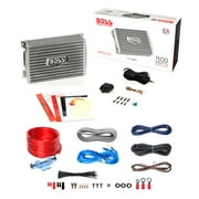 BOSS Audio Systems AR1500MK مكبر صوت السيارة ، 8 مجموعة أسلاك القياس - 1500 إخراج عالي ، 2 / 4 Ohm Stable ، Class AB ، Monoblock ، Mosfet Power Supply ، Remote Subwoofer Control ، Stereo