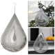 thumbnail image 3 of Wind Chimes Conmemorar Ornamento Natural Hermoso Sonido Único Memorial Campana para ventana Patio Coche Jardín al aire Plata 25cmx17cm Sunnimix Campanas de viento, 3 of 8