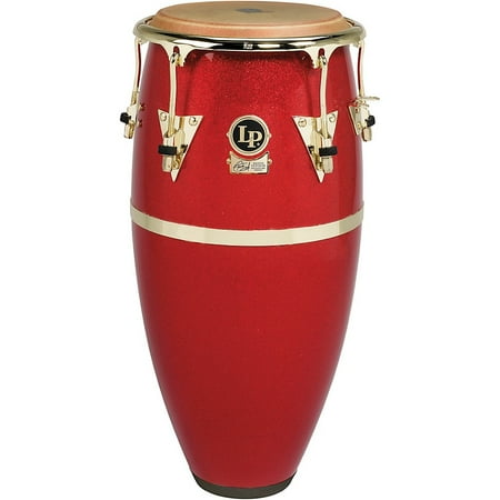 Galaxy Congas - LP Galaxy Fiberglass Fausto Cuevas III Signature Conga, Arena Red with Gold Hardware 11 in.