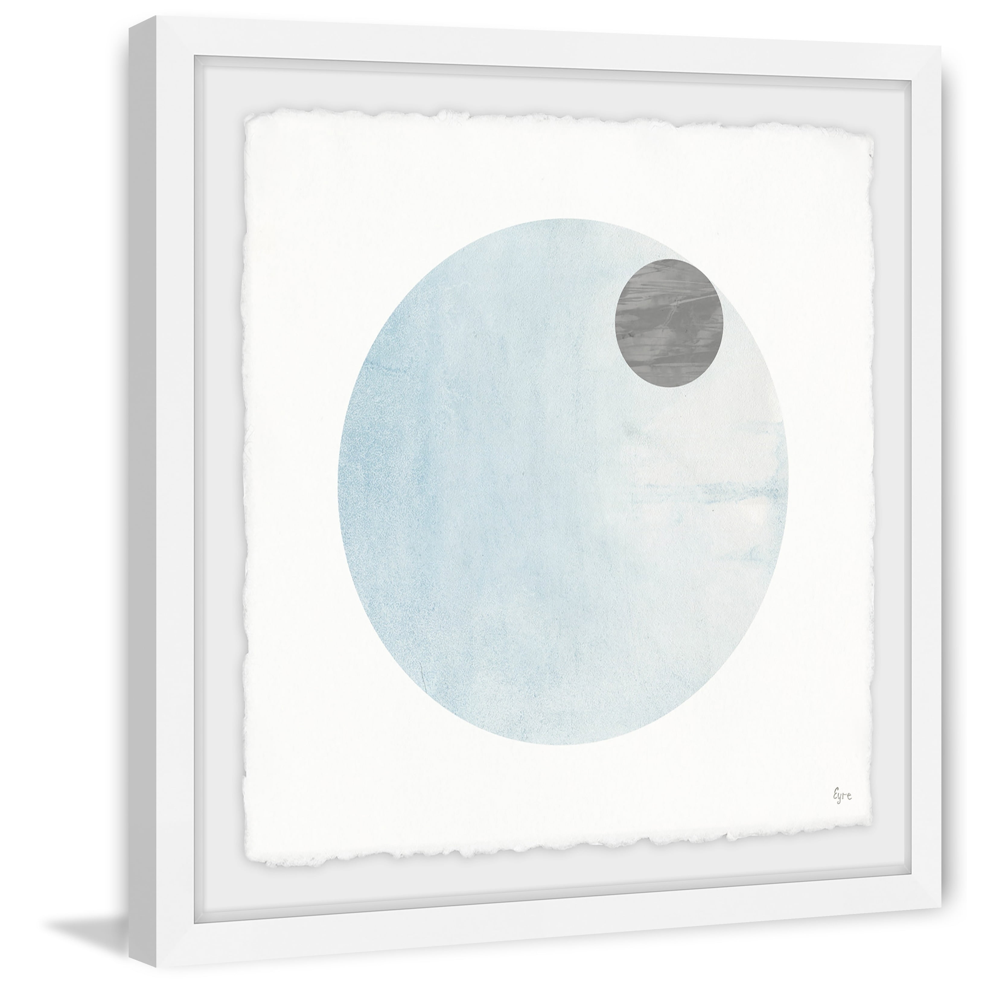 Dark in the Blues II Framed Painting Print