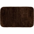 thumbnail image 1 of Garland Rug Traditional Plush Washable Nylon Rug, 24-Inch by 40-Inch, Chocolate, 1 of 1