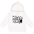 thumbnail image 2 of Inktastic Dad's Golf Buddy Toddler Hoodie, 2 of 4