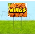 thumbnail image 1 of Wings (18" x 24") Yard Sign, Includes Metal Step Stake, 1 of 6