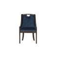 thumbnail image 2 of Chic Home June Neo Traditonal Velvet Nailhead Dining Chair, 2 of 7