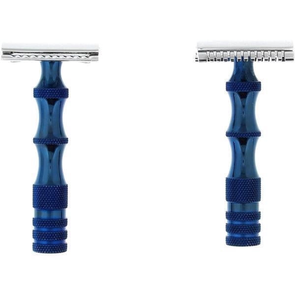 WCS Blue Titanium Collection Razor, 84BL-Open Comb