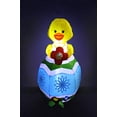thumbnail image 1 of BZB Goods 4 Foot Easter Inflatable Chick with Flower LED Lights Lighted Outdoor Indoor Holiday Decorations Blow up Yard Lawn Inflatables Home Family Outside Art Decor, 1 of 5