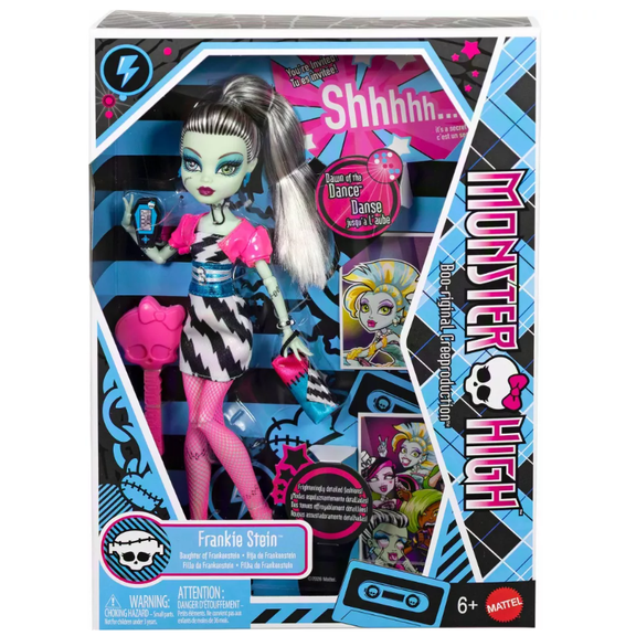 Monster High Dawn of the Dance Frankie Stein Reproduction Doll, Collectible Fashion Doll with Outfit and Accessories