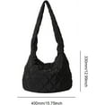 thumbnail image 6 of Kukuzhu Quilted Bag for Women Puffer Tote Bag Quilted Shoulder Bag Puffy Hobo Bag Lightweight Quilted Padding Tote, 6 of 6