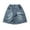 Blue, variant on WUXIAN Kids Boys Jeans Casual Loose Straight Leg Shorts Relaxed Fit Denim Shorts,Blue,18-24 Months