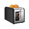 thumbnail image 1 of Pantalla táctil Toaster Mecity 2 Slice de 1,5 cm de ancho, ranura de 825 W, 1 of 8