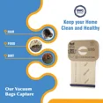 thumbnail image 4 of Dvc Paper Replacement Bags Style C Fit Electrolux Canister Models - 4 Bags, 4 of 4