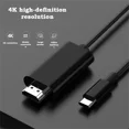 thumbnail image 2 of Cable Usb Tipo C A Hdmi 4k 30hz Adaptador Thunderbolt 3.1 A, 2 of 8
