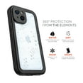 thumbnail image 4 of Body Glove Tidal Waterproof Phone Case for iPhone 15 - Black/Clear, 4 of 11