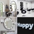 HURRISE Hollywood Style LED Vanity Mirror Lights Lamp Kit with Dimmable