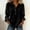 *Black, variant on ClodeEU Womens Color Blocked Faux Sequins Long Sleeve Lapel Button Loose Sweatshirts Black,Womens Plus L