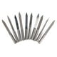 thumbnail image 2 of 10 piezas 4 mm bits de grabado cnc enrutador herramienta punta de 30 grados de 0.4 mm Punta de 0.4 mm Sunnimix Bits de máquina de grabado CNC, 2 of 8