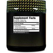 PrimaForce Guarana Powder (200g) (Unflavored) - Pure Guarana, 220 mg Natural Caffeine, 200 Servings