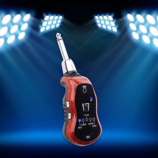 BetterZ Guitar Headphone Amp 5 Sound Effects Modes Plastic Multi