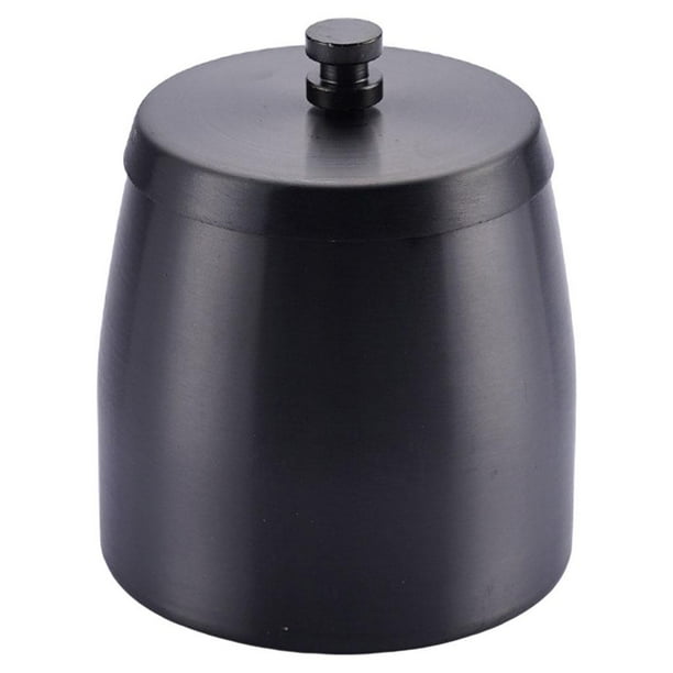 de material acero inoxidable con bandeja con tapa, profunda independiente, impermeable para rio, decoración perfecl Cenicero con Tapa