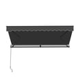 thumbnail image 3 of ALEKO 12' x 10' Black Retractable Motorized Patio Awning Sunshade, 3 of 7