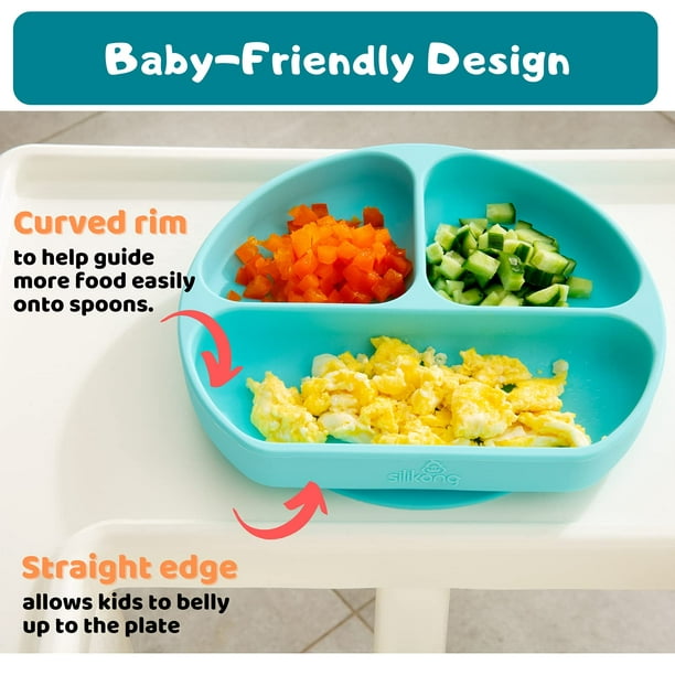 CHOW™ Silicone Divided Plate Set